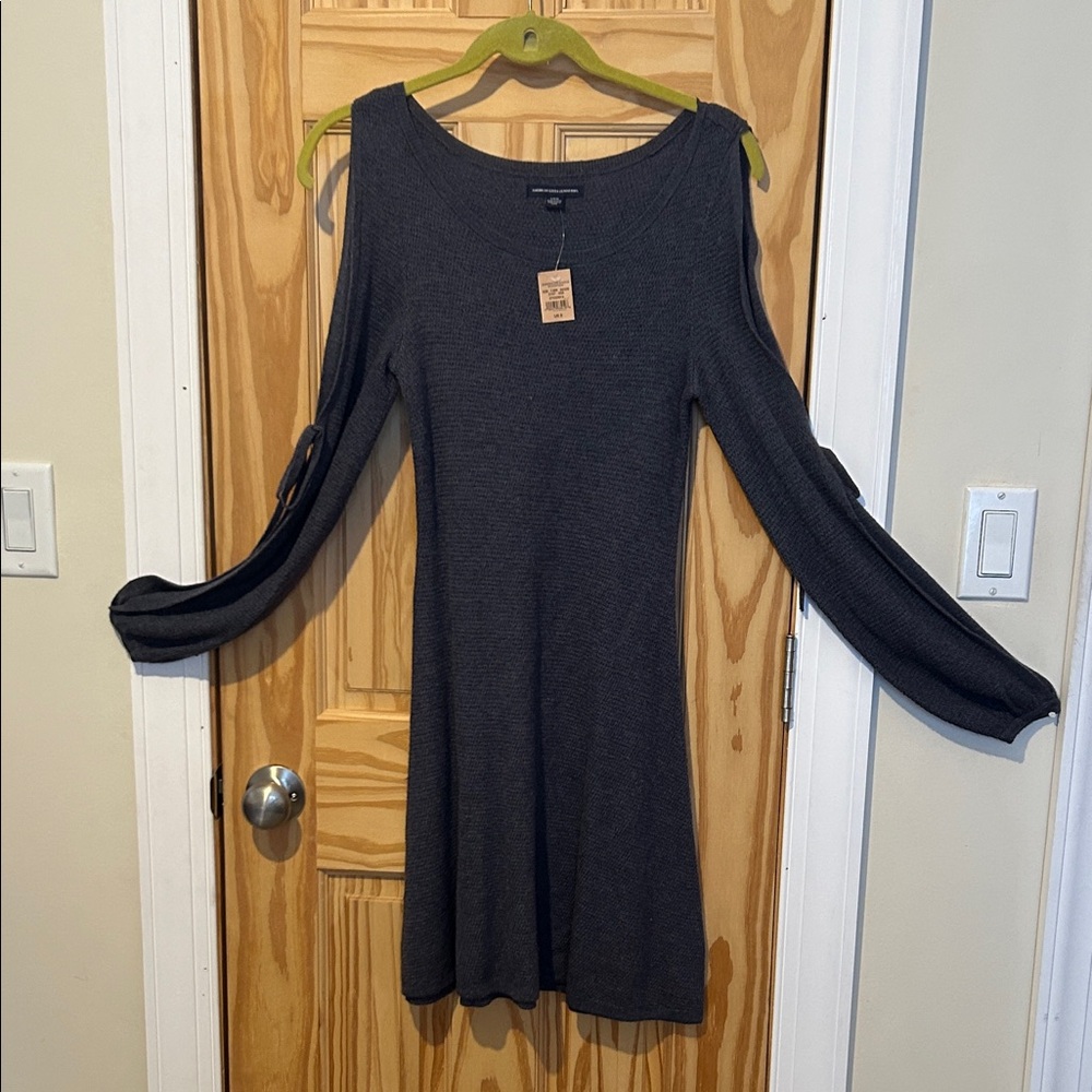 American Eagle Outfitters Charcoal Knit dress